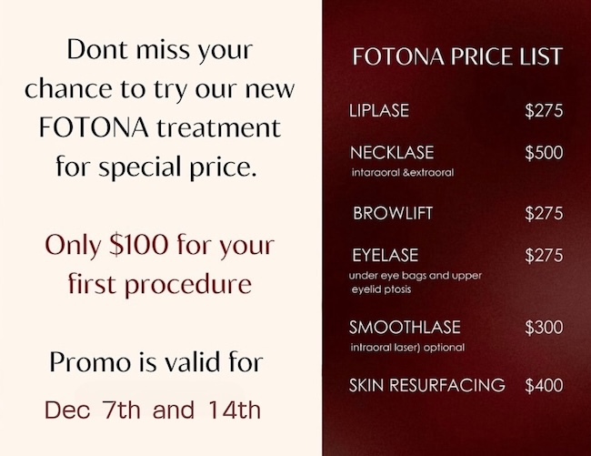 Fotona Promotion